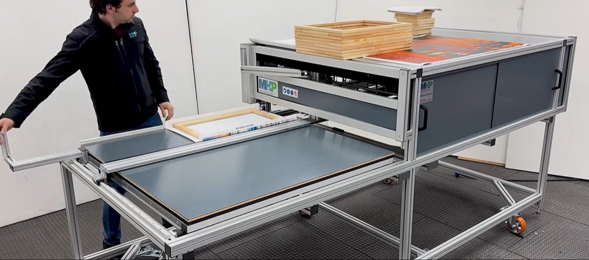 MHP / MH+P SB StretchBasic Canvas Stretching Machine (New) Item # MH-101040