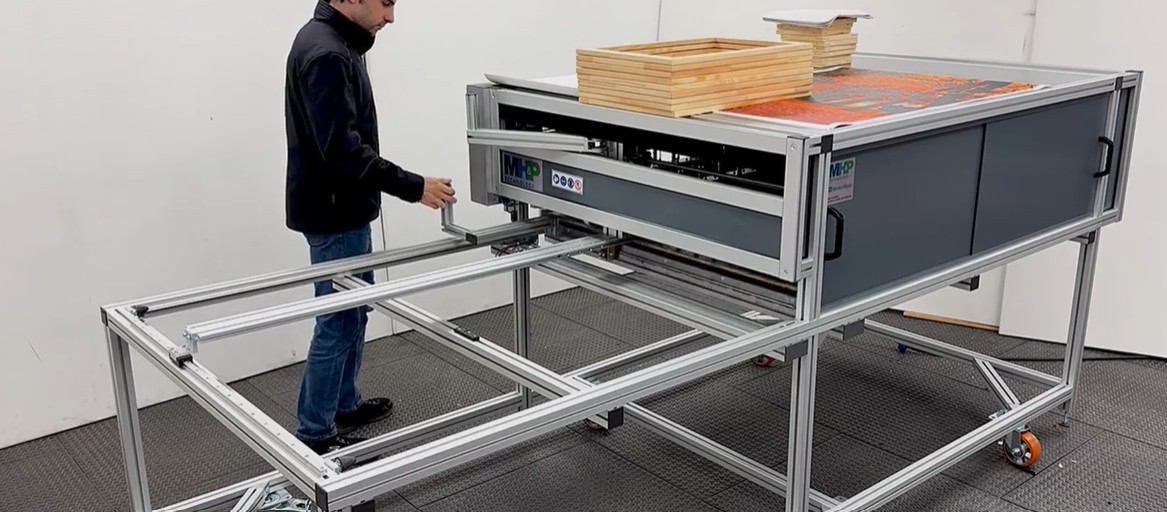 MHP / MH+P SB StretchBasic Canvas Stretching Machine (New) Item # MH-101040