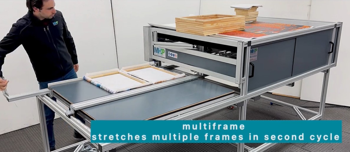 MHP / MH+P SB StretchBasic Canvas Stretching Machine (New) Item # MH-101040