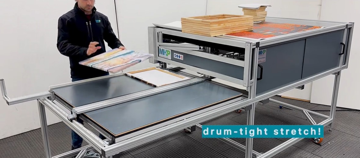 MHP / MH+P SB StretchBasic Canvas Stretching Machine (New) Item # MH-101040