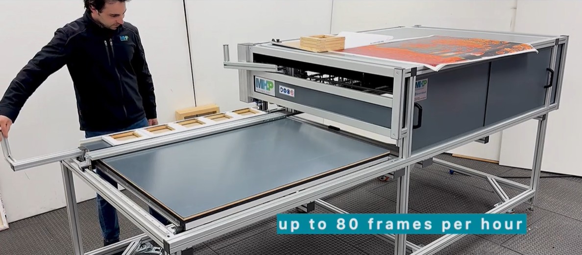 MHP / MH+P SB StretchBasic Canvas Stretching Machine (New) Item # MH-101040