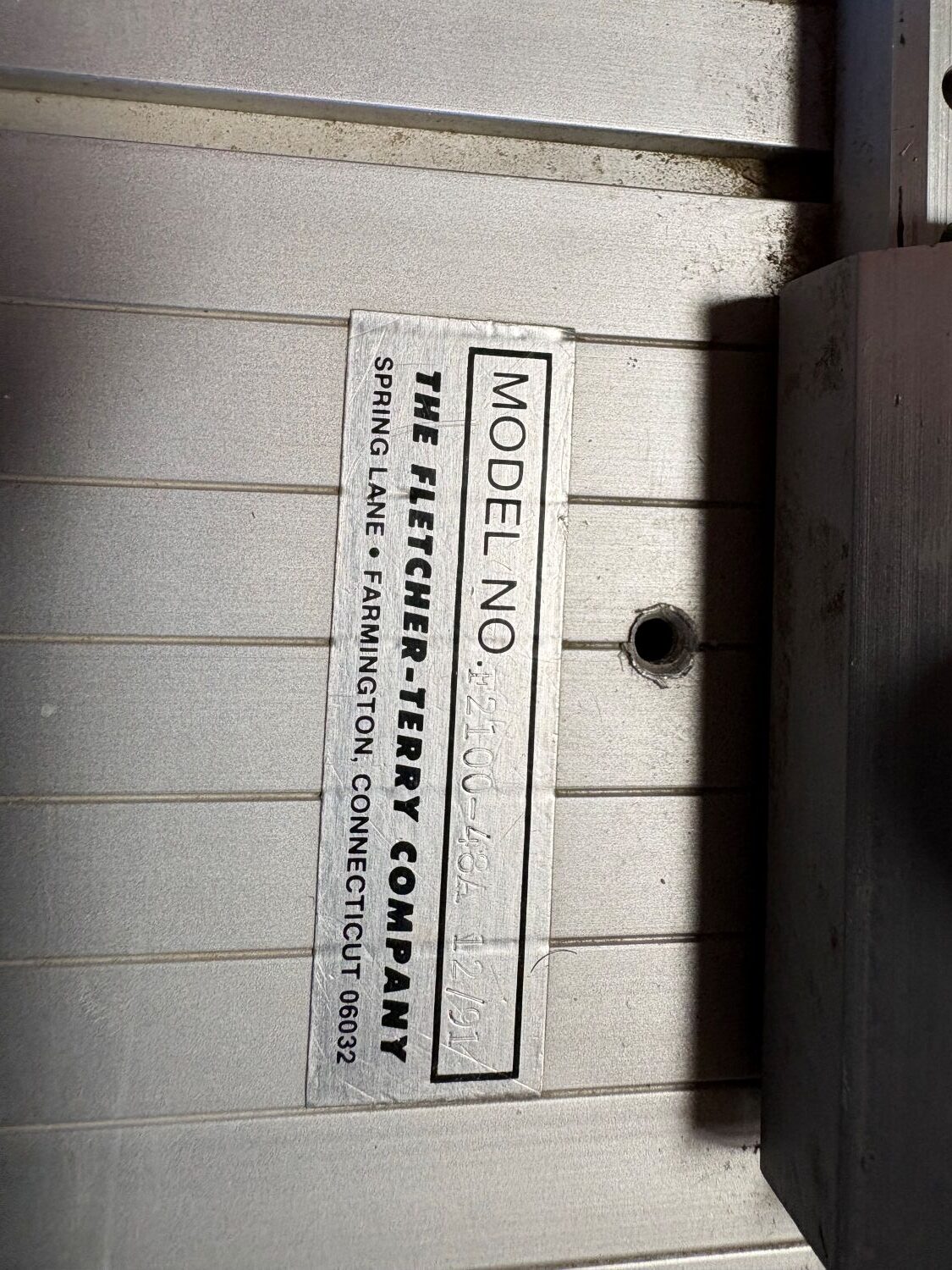 Fletcher 2100 48″ Matboard Cutter (Used) Item # UE-030126B