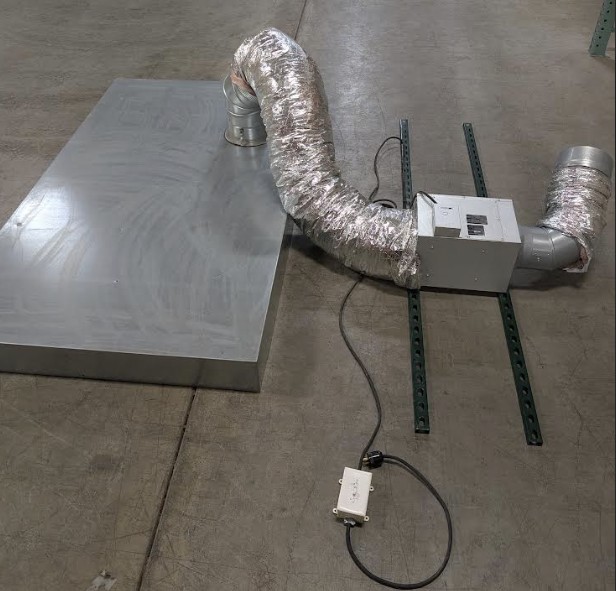 Panasonic In-line fan Model FV-20NFL Ventilation Fan (Used) Item # UE-030126C