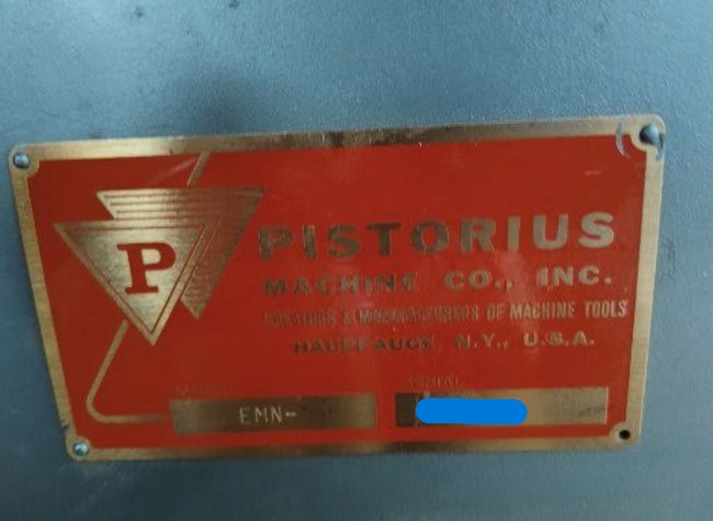 Pistorius EMN-12 / EMN12 Double Miter Saw (Used) Item # UE-030126D