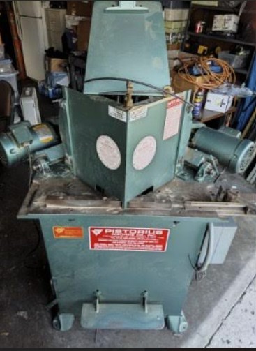 Pistorius EMN-12 / EMN12 Double Miter Saw (Used) Item # UE-030126D