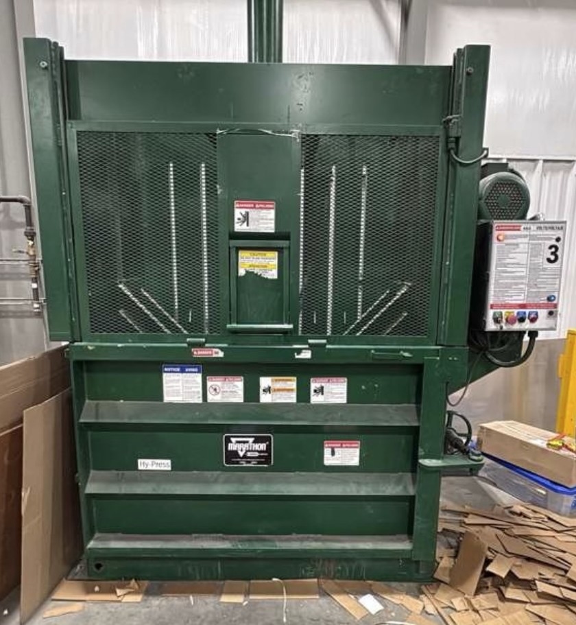 Marathon V-6030 HD Heavy-Duty Vertical Baler (Used) Item # UE-030826A