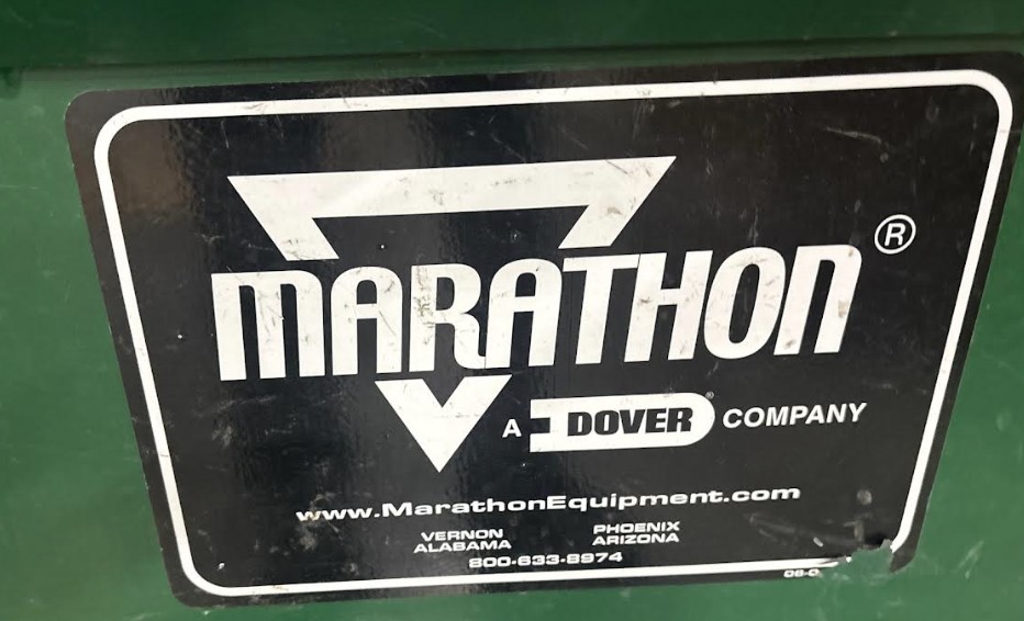 Marathon V-6030 HD Heavy-Duty Vertical Baler (Used) Item # UE-030826A