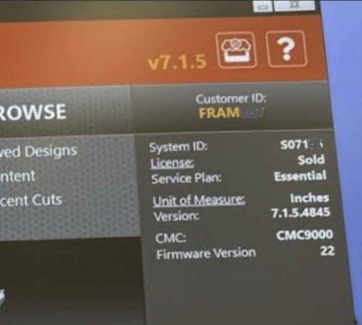 Wizard 9000 CMC Mat Cutter (Used) Item # UE-031726A