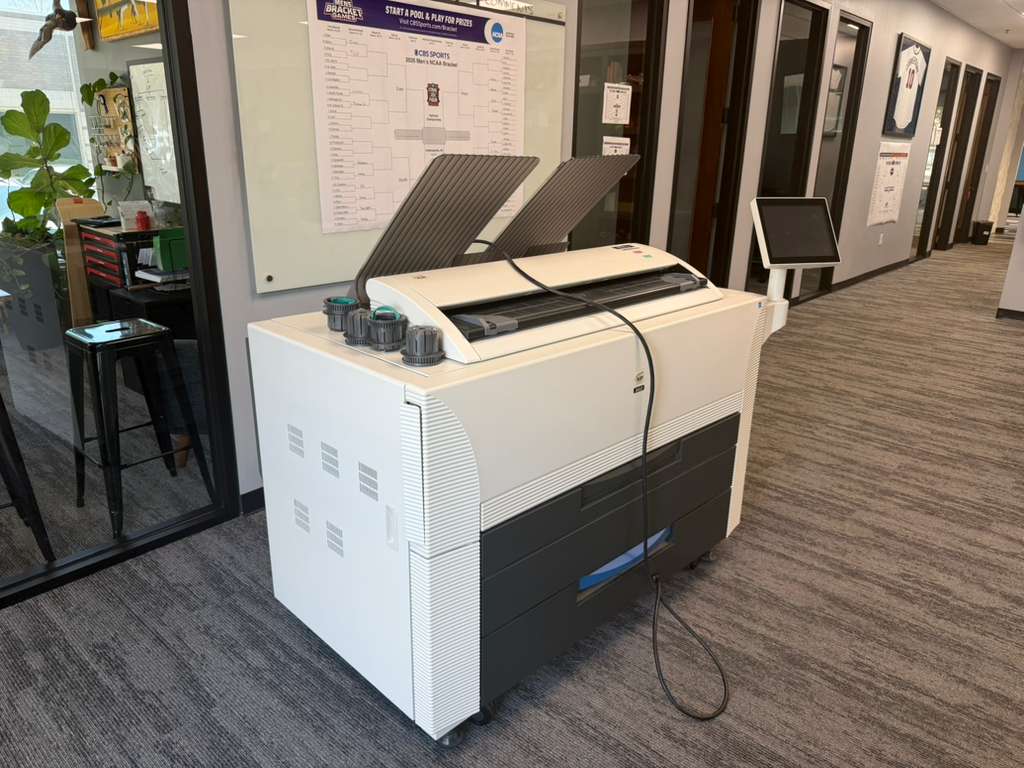 KIP 860 36″ Color Wide Format Printer (Used) Item # UE-032426B