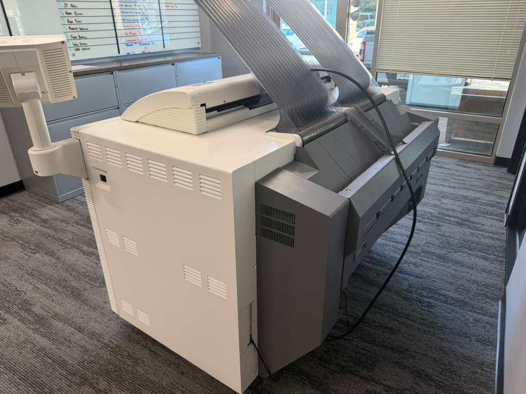 KIP 860 36″ Color Wide Format Printer (Used) Item # UE-032426B