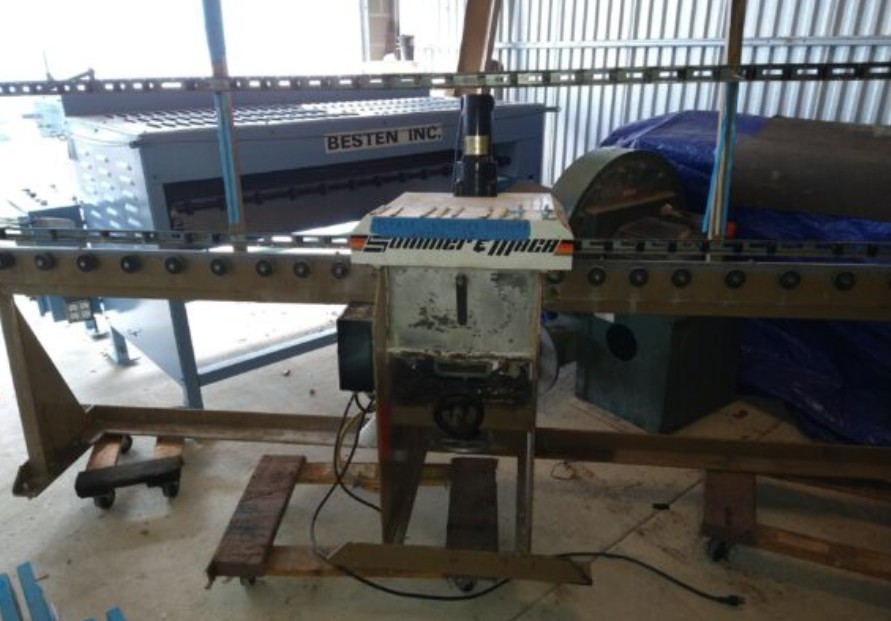 SOMACA VE1P Single Spindle Glass Edger / Grinder (Used) Item # UE-032426D