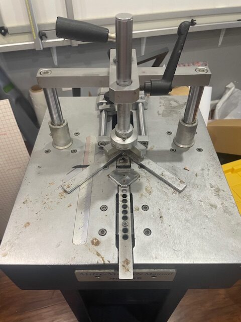 ITW AMP Miter Mite VN ( Fletcher AMP U200 ) Manual Joiner (Used) Item # UE-032426H