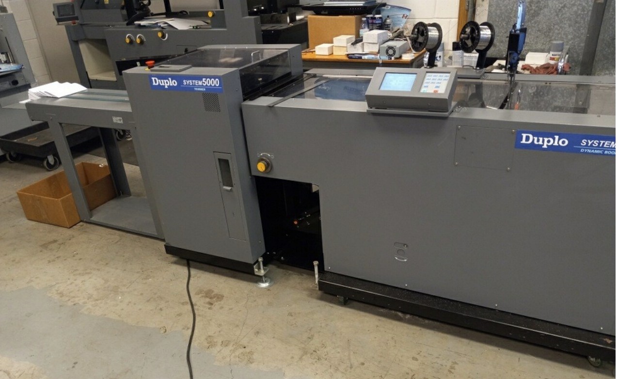 Duplo 5000 In-line Booklet Making System (Used) Item # UE-032426I