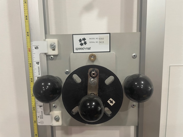 Esterly Speed-Mat Deluxe Mat Cutter 40×60″ w/ Glass Cutter (Used) Item # UE-032426J