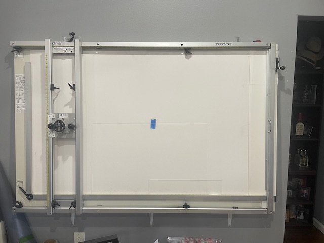 Esterly Speed-Mat Deluxe Mat Cutter 40×60″ w/ Glass Cutter (Used) Item # UE-032426J