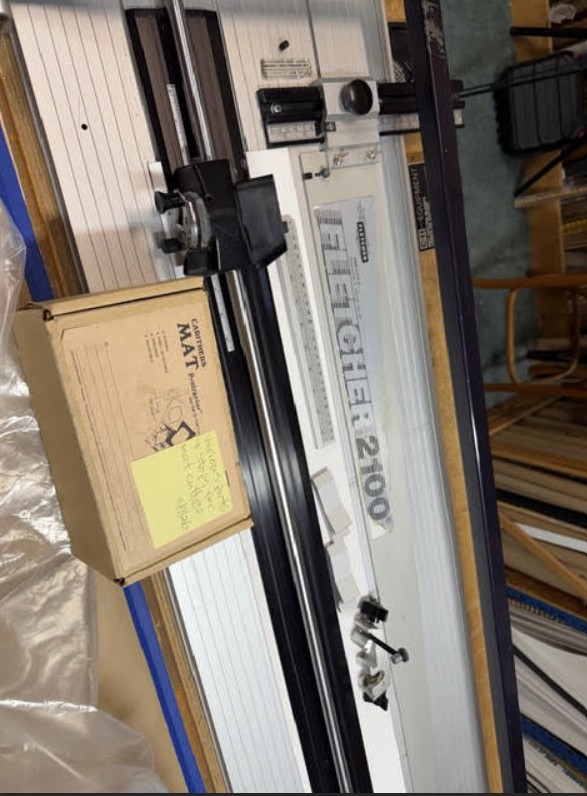 Fletcher 2100 60″ Mat Cutter (Used) Item # UE-033026A
