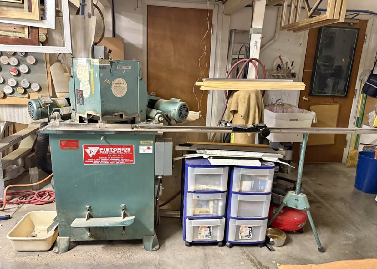 Pistorius EMN-12 / EMN12 Double Miter Saw (Used) Item # UE-033026B