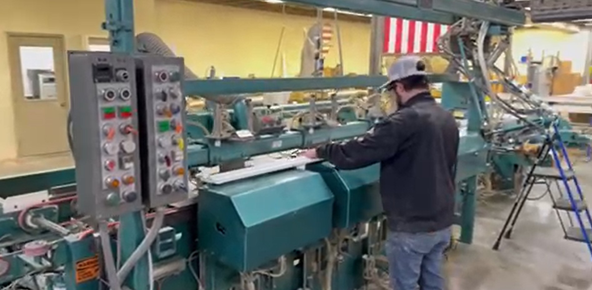 KVAL 990 F-4 LINE / Machining Center, Handler Door Loader, Assembly Station (Used) Item # UE-040926G