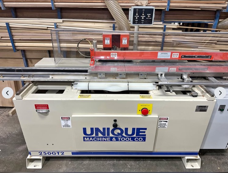 Unique Model 250GT2 Raised Panel Door Machine (Used) Item # UE-042226H