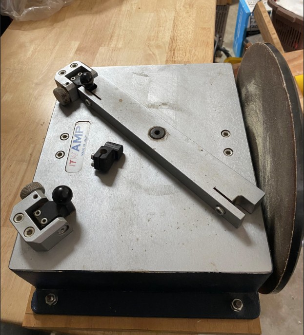 ITW Amp Mitre Disc Sander (Used) Item # UE-042226G