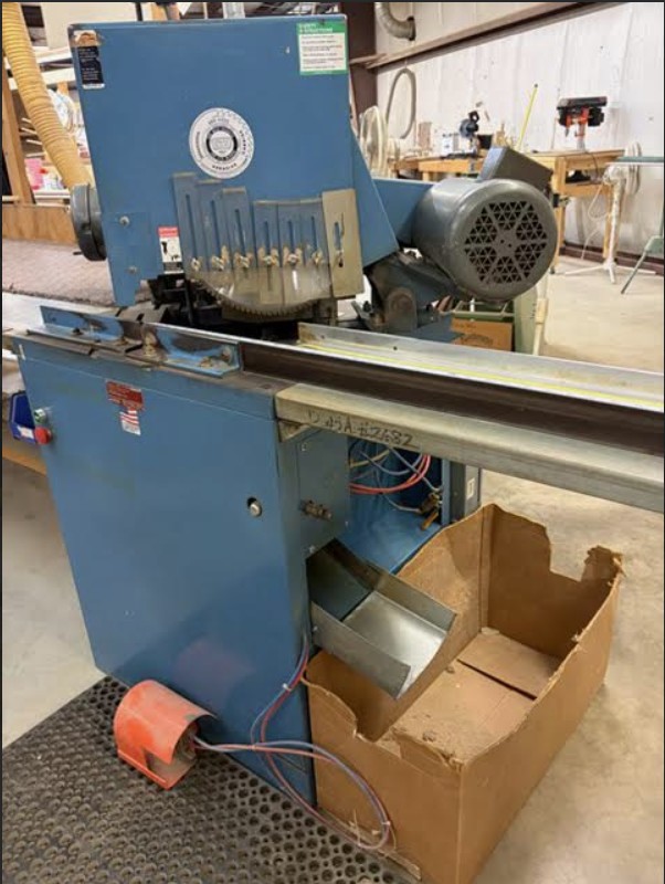 CTD D45 Double Miter Saw w/ Measuring Table (Used) Item # UE-050726B