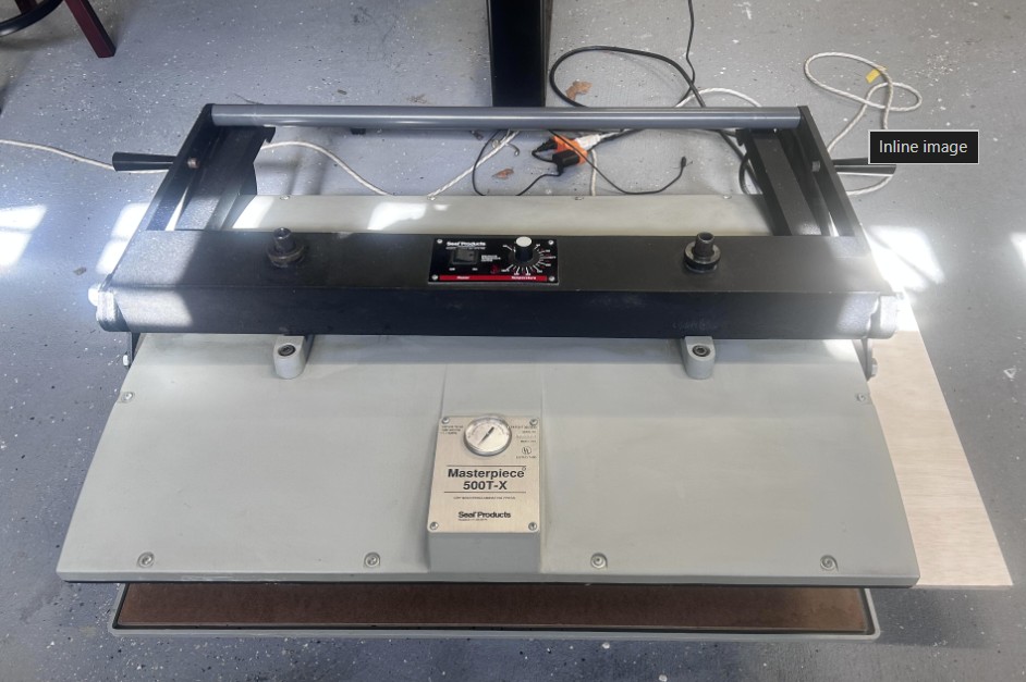 Seal Masterpiece 500T-X Mechanical Heat Press (Used) Item # UE-051326D