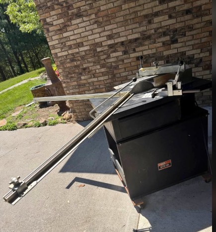 Frame Square Model 1000 Miter Saw + AMP Mitre-Mite VN2 Joiner (Used) Item # UE-051326F