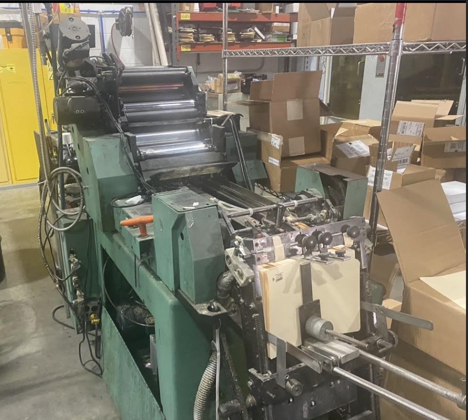 Halm Single Color Super IS Jet Envelope Press (Used) Item # UE-052026C