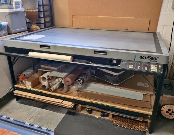 VacuSeal 4468H Vacuum Heat Press ( Bienfang / D&K Expression ) (Used) Item # UE-061926A