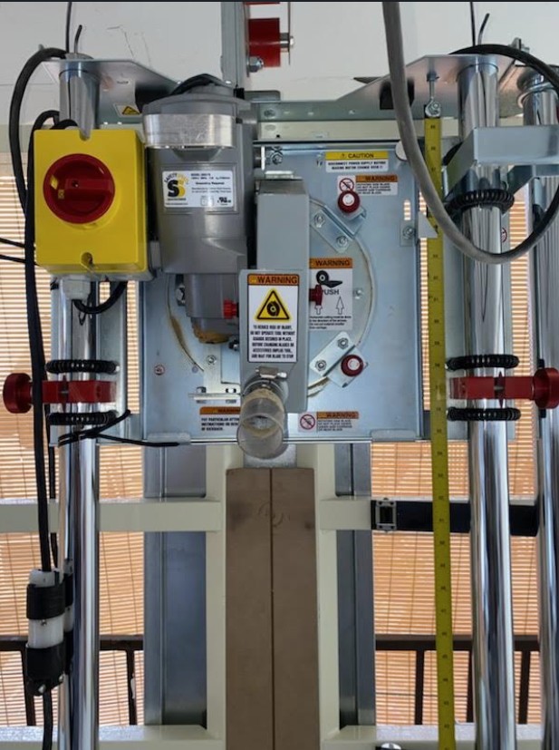 Safety Speed Model SR5A / 5860-78 Vertical Cut Panel Saw (Used) Item # UE-062326B
