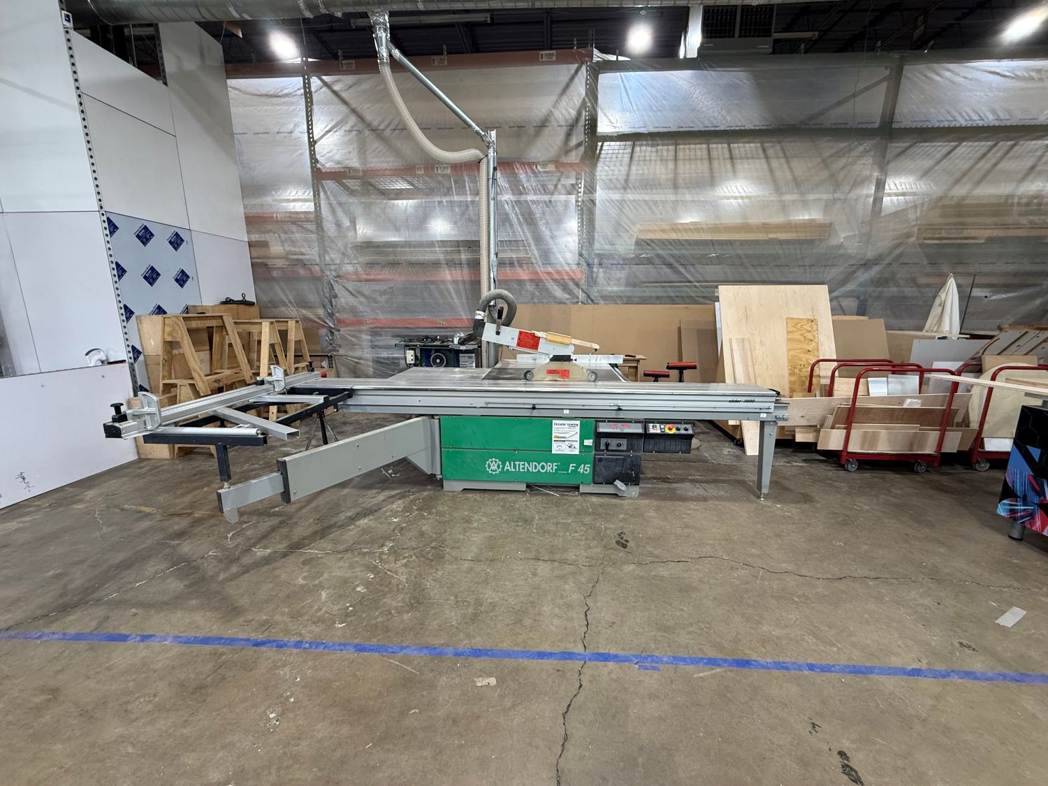 Altendorf F45 Sliding Table Saw – 12.5’ Slider (Used) Item # UE-062526A