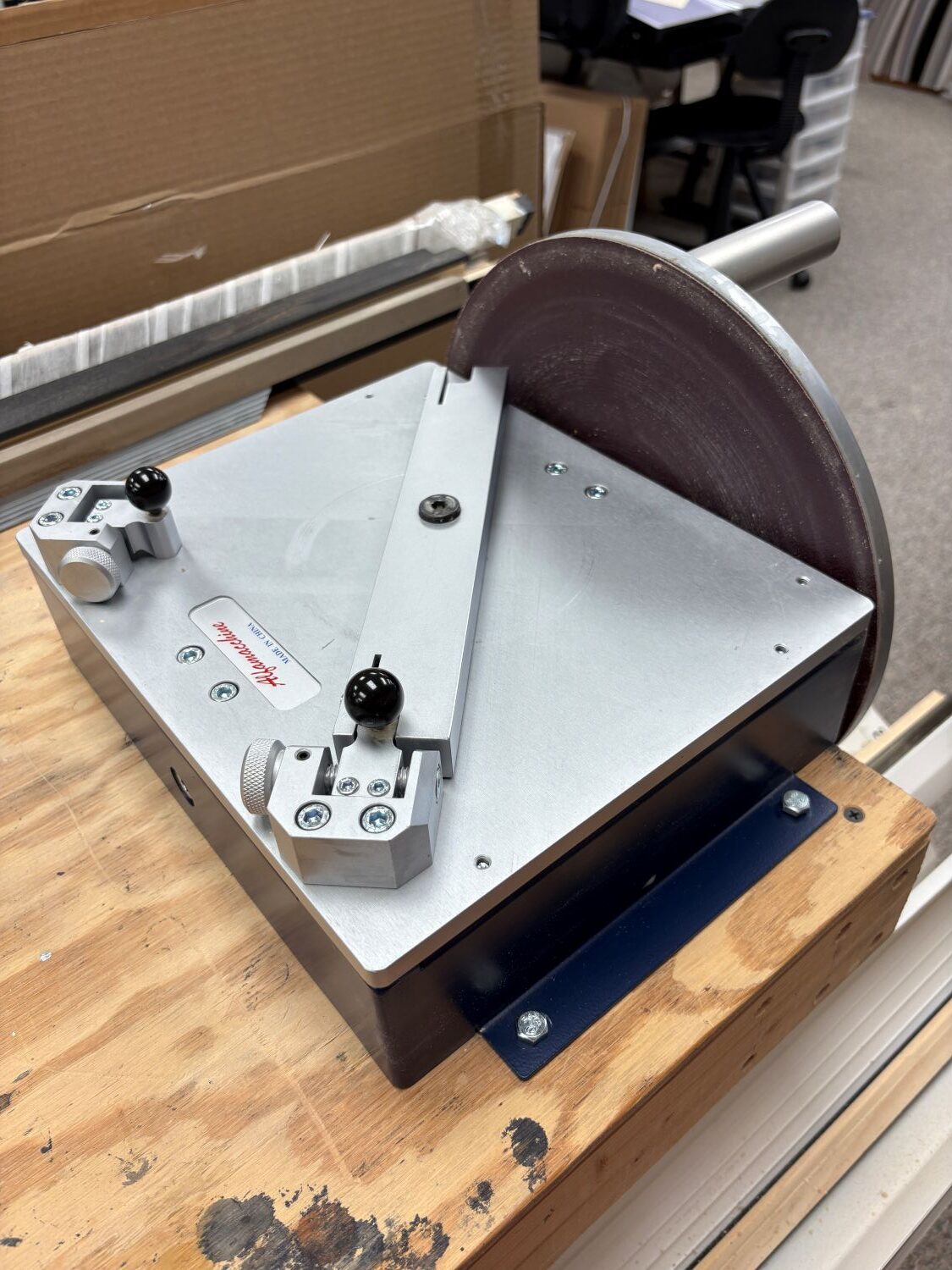 ITW AMP Miter Disc Sander (Used) Item # UE-063026C