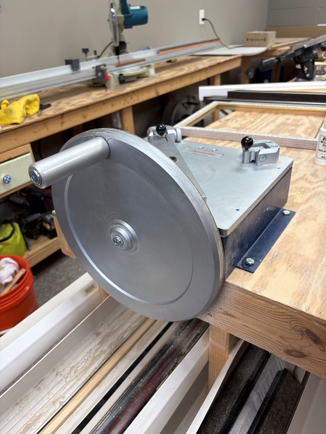 ITW AMP Miter Disc Sander (Used) Item # UE-063026C