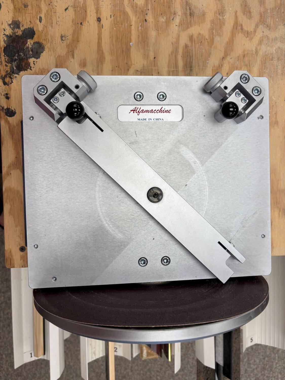 ITW AMP Miter Disc Sander (Used) Item # UE-063026C