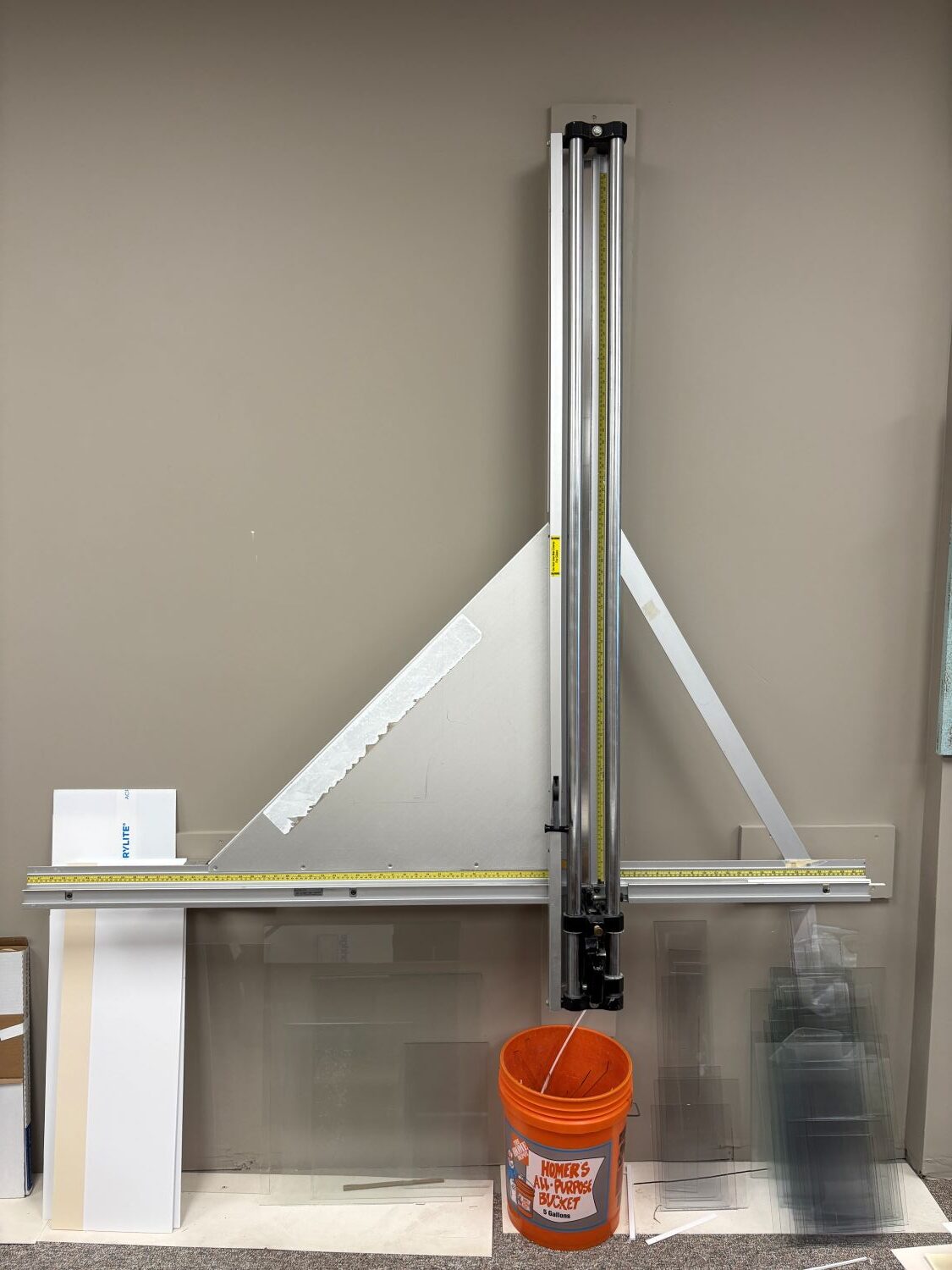 Fletcher 3000 60″ Multi-Material Cutter (Used) Item # UE-063026E