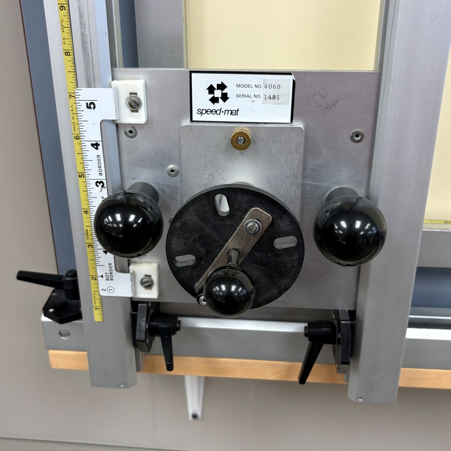 Speed-mat Esterly Standard 4060 Mat Cutter (Used) Item # UE-063026F