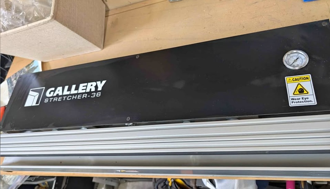 Gallery Stretcher GS-36 36″ Canvas Stretching Machine (Used) Item # UE-071726D
