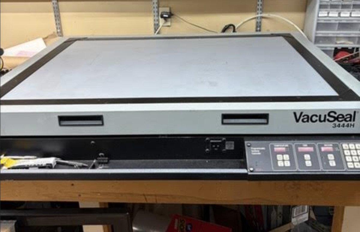 Vacuseal 3444H Vacuum Heat Press (Used) Item # UE-070526D
