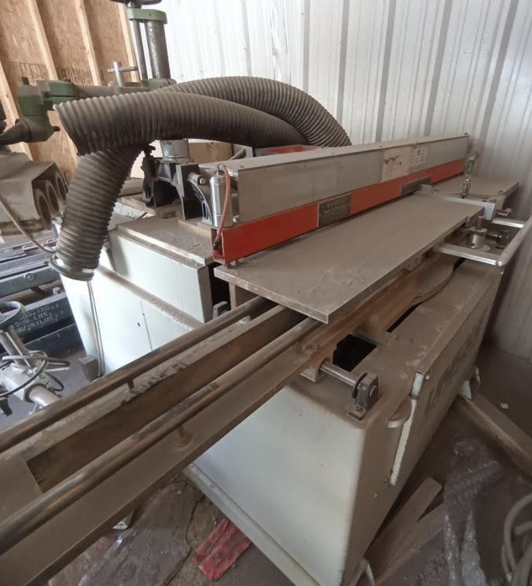Unique 250 Raised Panel Door Machine with Maggi Steff 2034 Power Feeder (Used) Item # UE-070526E