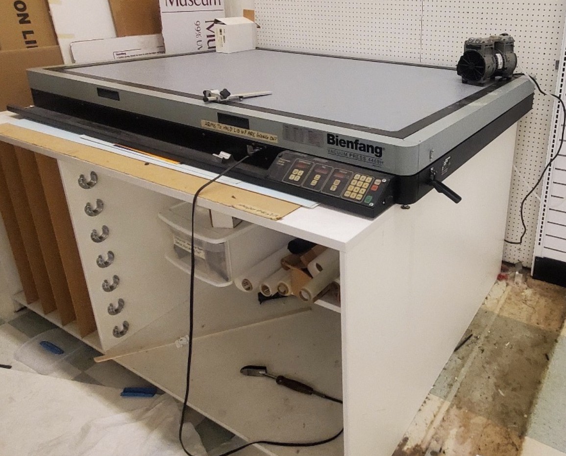 Bienfang 4468H Vacuum Heat Press (VacuSeal / D&K Expression) (Used) Item # UE-070726G