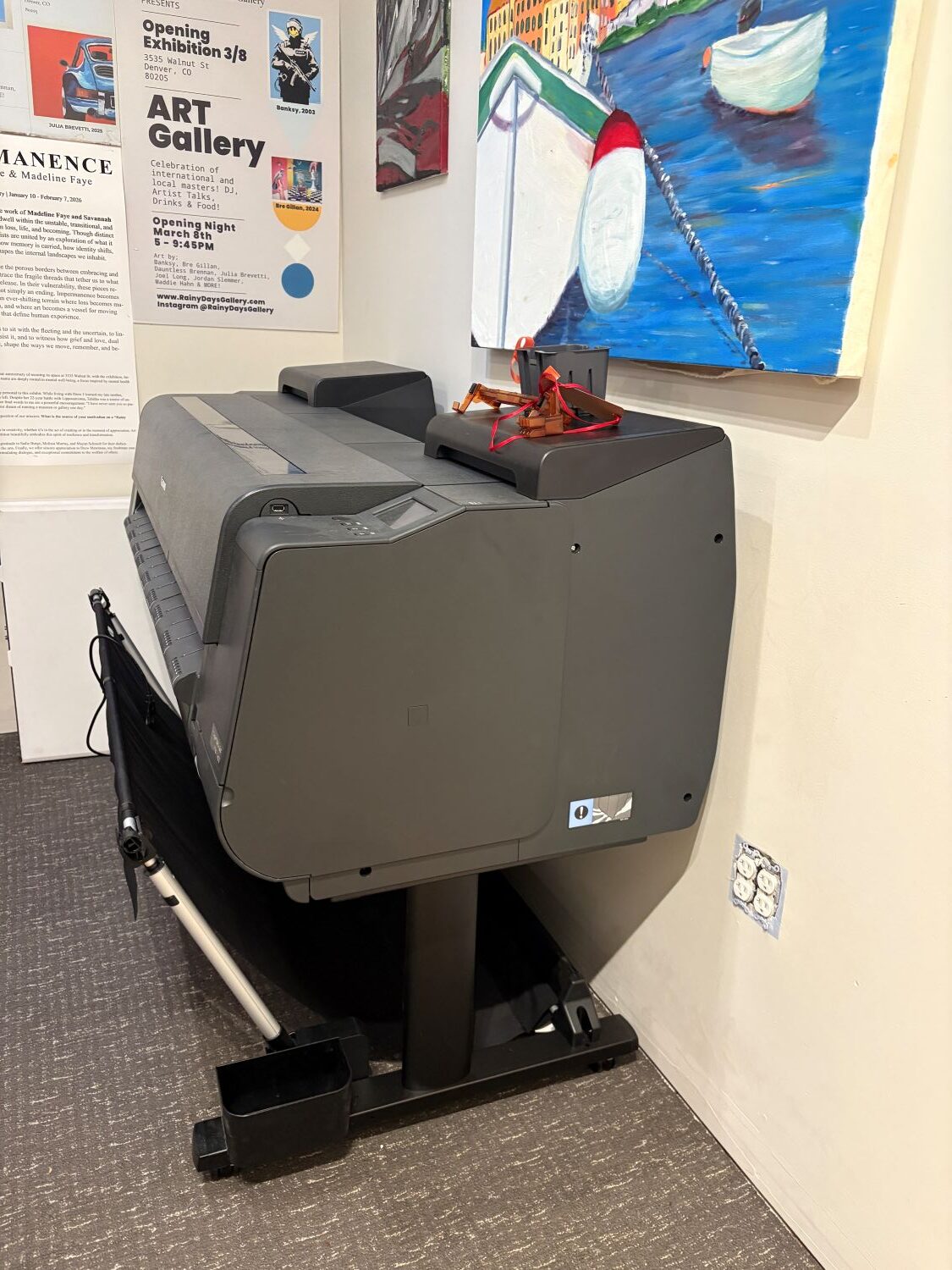 Canon imagePROGRAF PRO-4600 44″ Large Format Printer (Used) Item # UE-071626C