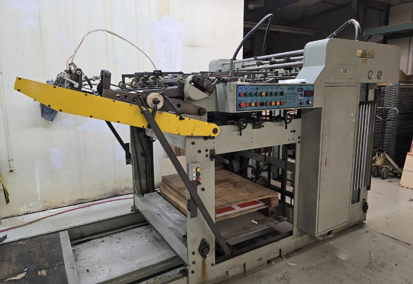 Brausse JFS 10250 28” x 40” Die Cutter Platen Press (Used) Item # UE-071626L
