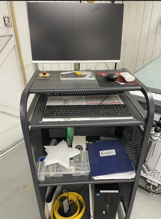 Colex SharpCut SXC1732 Conveyor Flatbed Digital Cutting System (Used) Item # UE-071626N