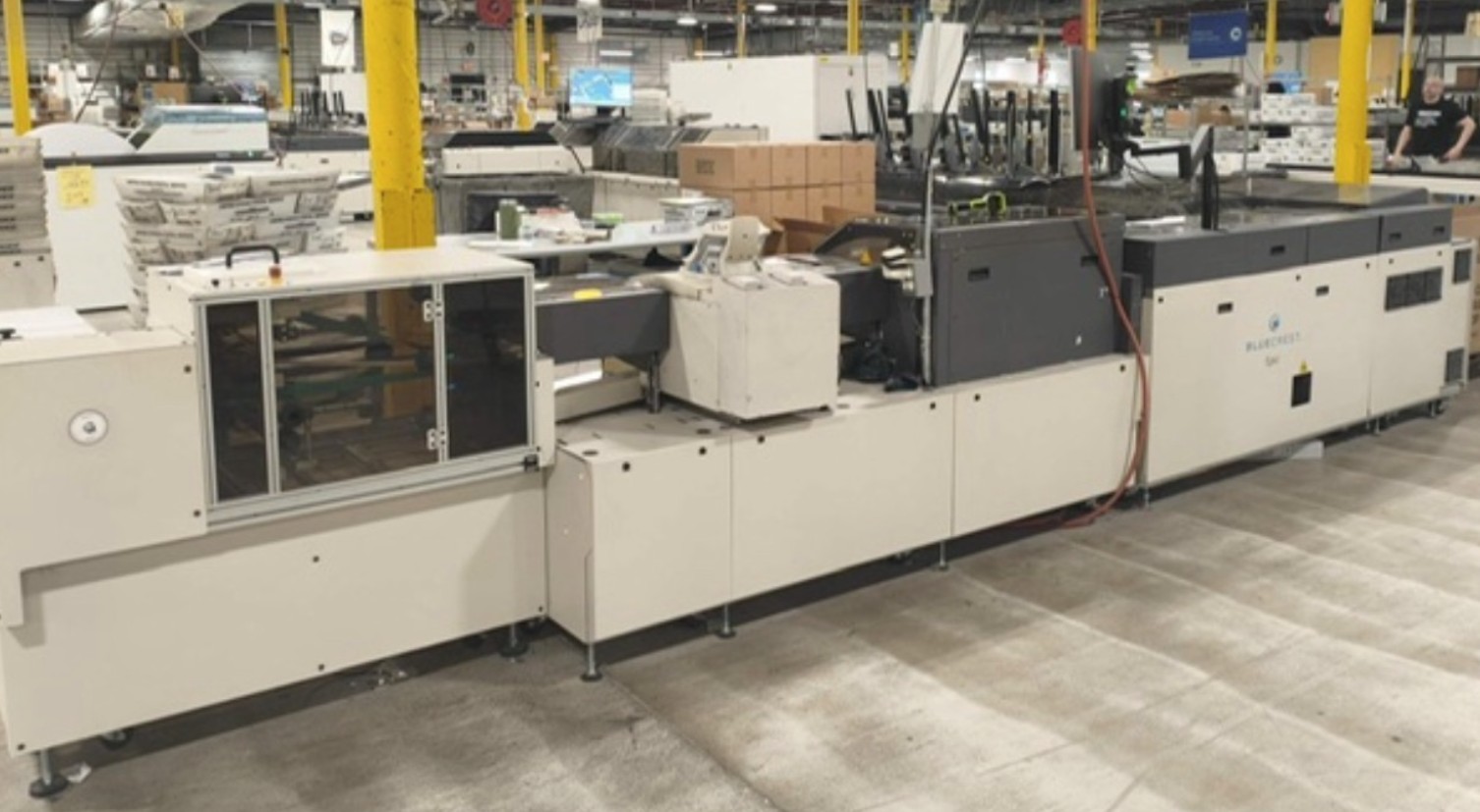 Pitney Bowes BlueCrest Epic Mail Inserter (Used) Item # UE-072226A