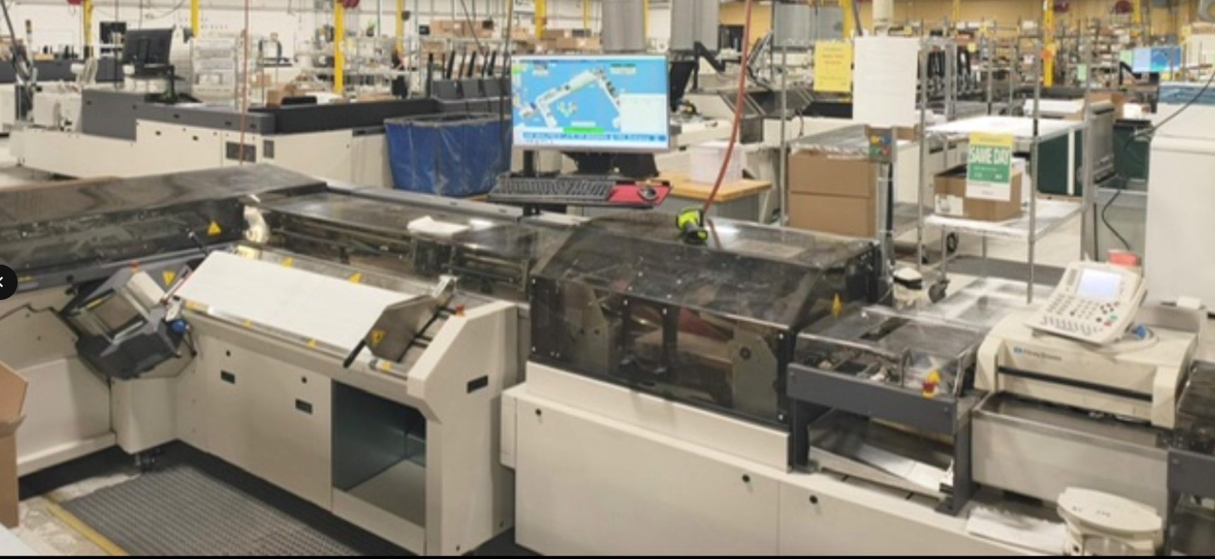 Pitney Bowes BlueCrest Epic Mail Inserter (Used) Item # UE-072226A