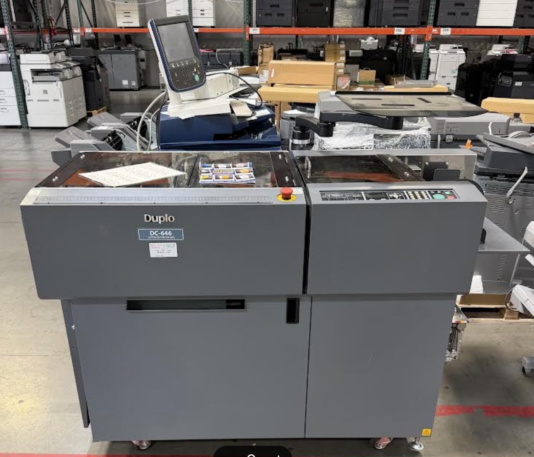 Duplo DC-646 Cutter Creaser (Used) Item # UE-072326A