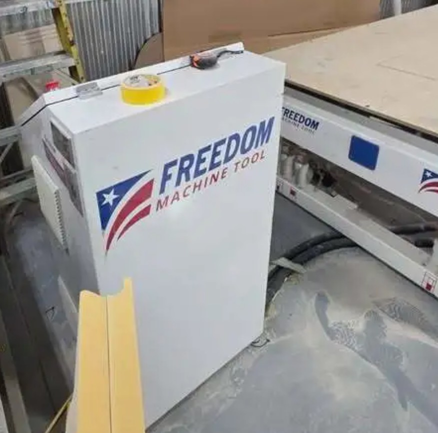 DMS Freedom Patriot 3 Axis CNC Router 5 x 10 AUTO Tool Changer (Used) Item # UE-072426B