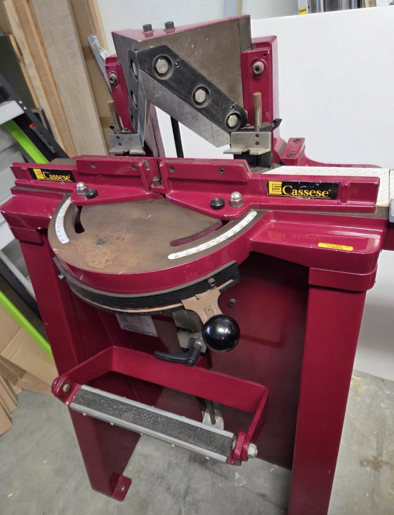 Cassese CS55M Manual Foot Chopper (Used) Item # UE-072426C