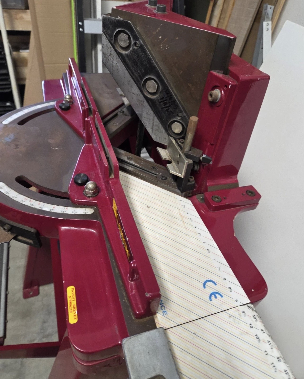 Cassese CS55M Manual Foot Chopper (Used) Item # UE-072426C