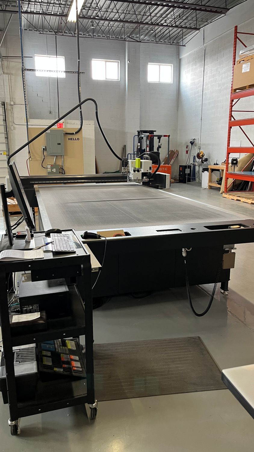 Kongsberg X24 Sign Starter Digital Flatbed Precision Cutting Table (Used) Item # UE-072826G